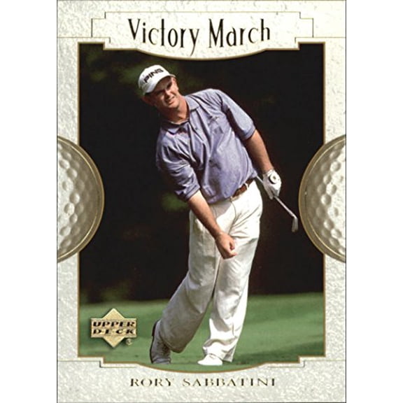 2001 Upper Deck #162 Rory Sabbatini VM Golf Trading Card