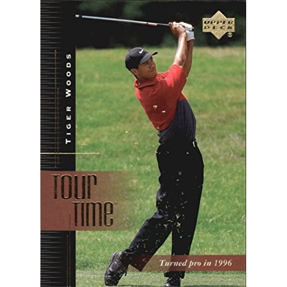 2001 Upper Deck #176 Tiger Woods TT PGA Golf Trading Card