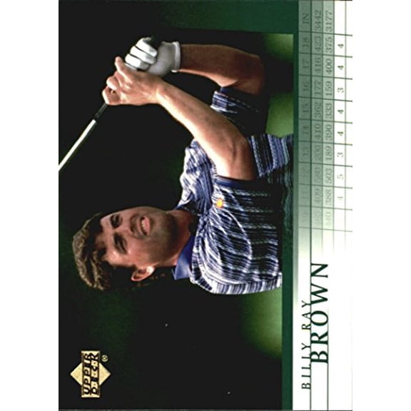 2001 Upper Deck #44 Billy Ray Brown Golf Trading Card