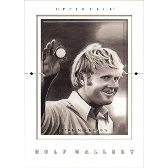 2001 Upper Deck Gallery #GG1 Jack Nicklaus PGA Golf Trading Card