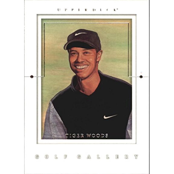 2001 Upper Deck Gallery #GG4 Tiger Woods PGA Golf Trading Card