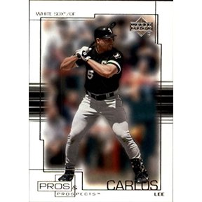 2001 Upper Deck Pros and Prospects #36 Carlos Lee MLB Baseball Trading Card