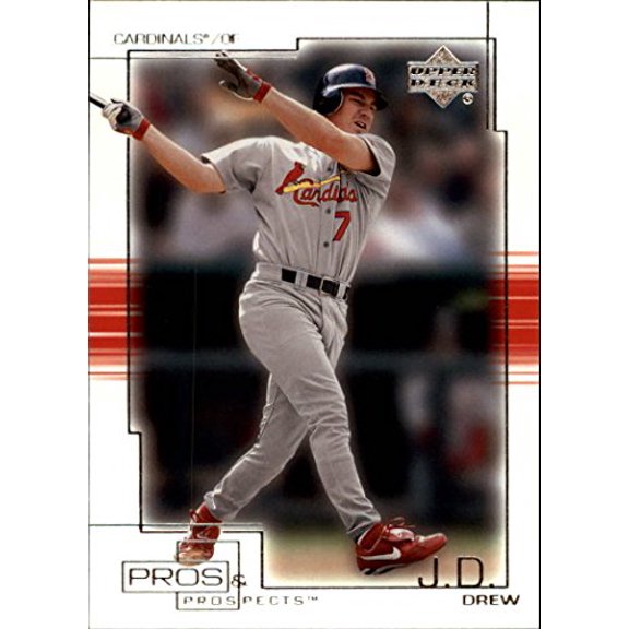 2001 Upper Deck Pros and Prospects #55 J.D. Drew MLB Baseball Trading Card