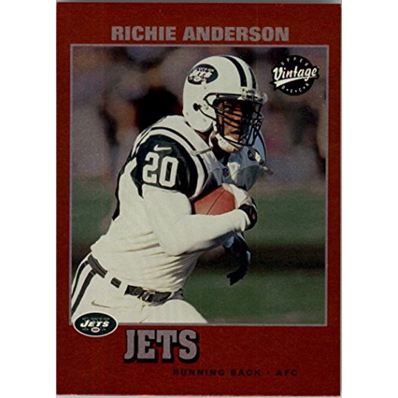 2001 Upper Deck Rookie F/X #113 Richie Anderson NFL Football Trading Card