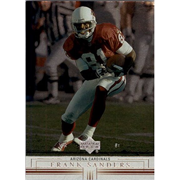 2001 Upper Deck Rookie F/X #181 Frank Sanders NFL Football Trading Card