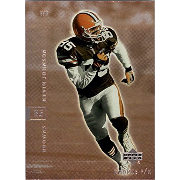 2001 Upper Deck Rookie F/X #20 Kevin Johnson NFL Football Trading Card