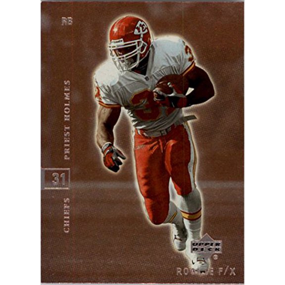 2001 Upper Deck Rookie F/X #44 Priest Holmes NFL Football Trading Card