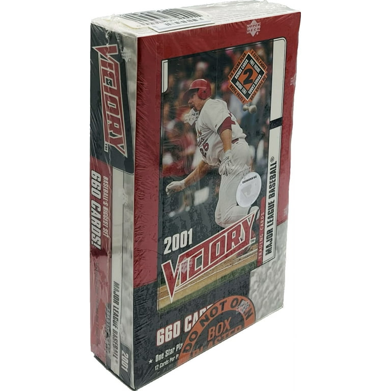 2001 Upper Deck Victory Baseball 22-Pack Blaster Box - Walmart.com