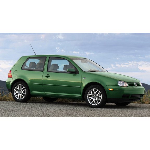 2001 Volkswagen GTI 3 Door US Car - 24x36 Inch Laminated Poster - Stunning Detail and Bold Colors