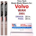 thumbnail image 1 of 2001 Volvo WAH Beam Blade Wipers (Set of 2), 1 of 4