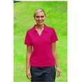 thumbnail image 1 of 2001 Willowtec Baby Pique Ladies Performance Polo Shirt , Red, Large, 1 of 1
