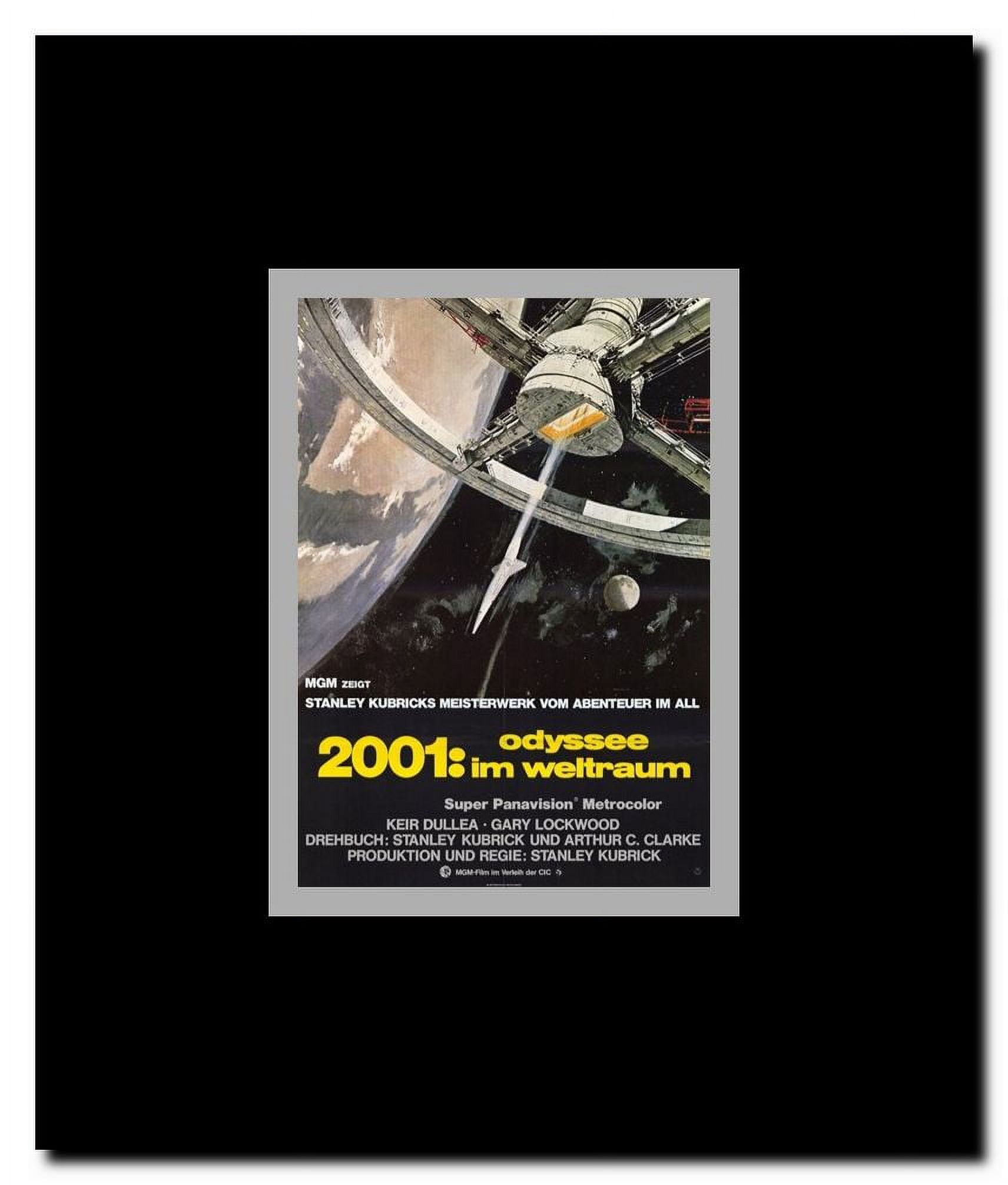 2001: a Space Odyssey Framed Movie Poster