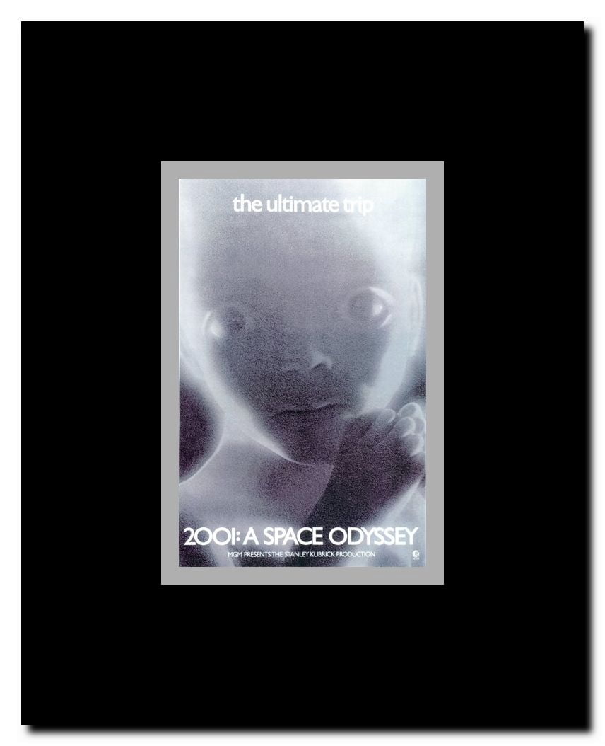 2001: a Space Odyssey Framed Movie Poster