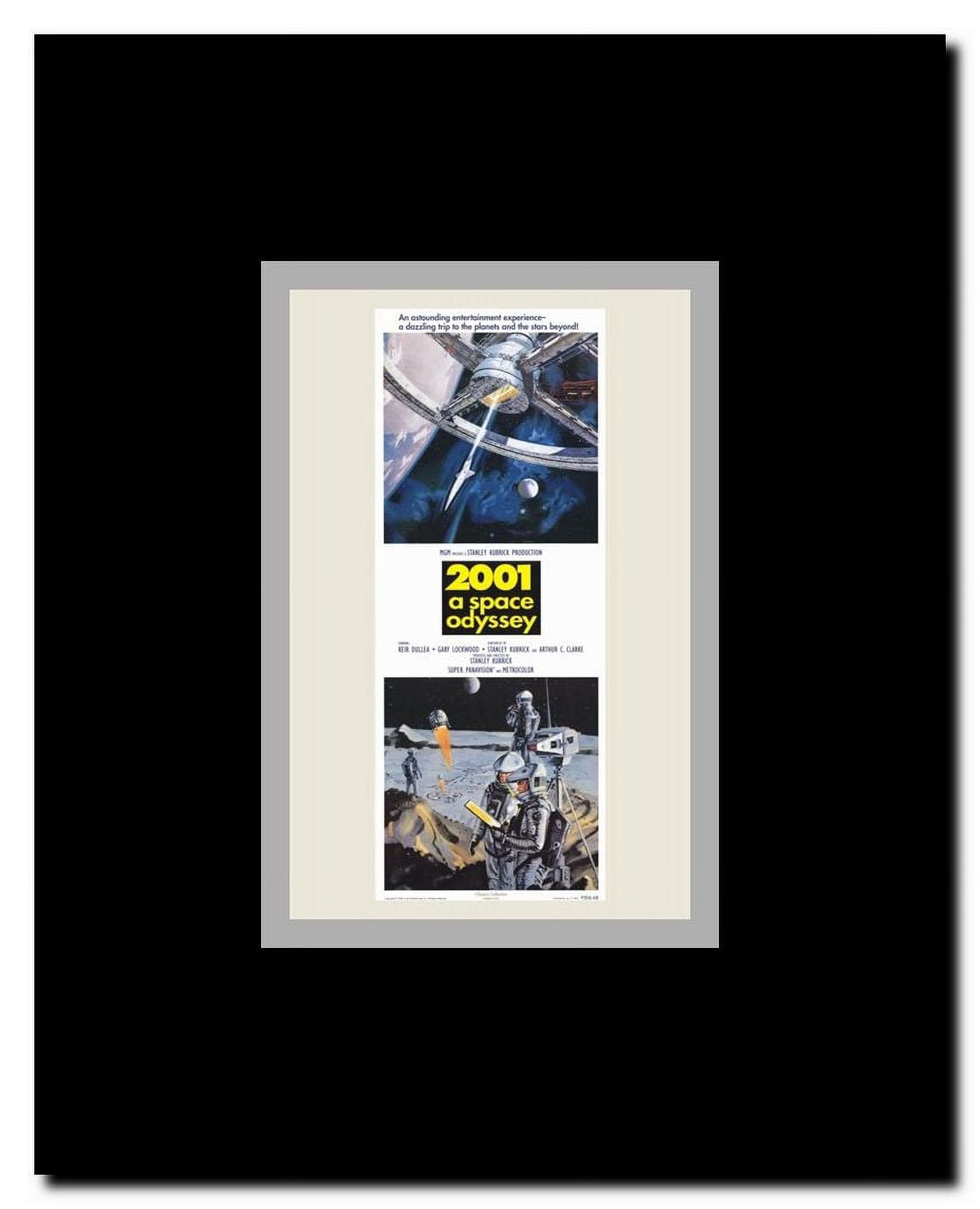 2001: a Space Odyssey Framed Movie Poster