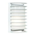 thumbnail image 1 of 20010MG-WH-RFR 7 x 10.5 x 5 in. Bermuda Marine Grade Wet Location Bulkhead, White, 1 of 1