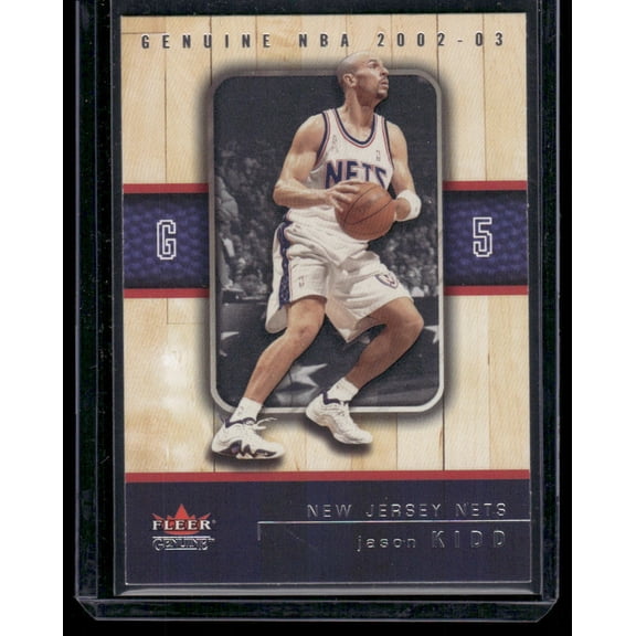 2002-03 Fleer Genuine Jason Kidd #5