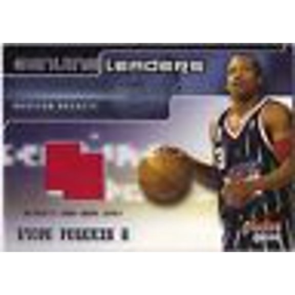 2002-03 Fleer Genuine Leaders Jersey #5 Steve Francis Jsy NBA Basketball Trading Card