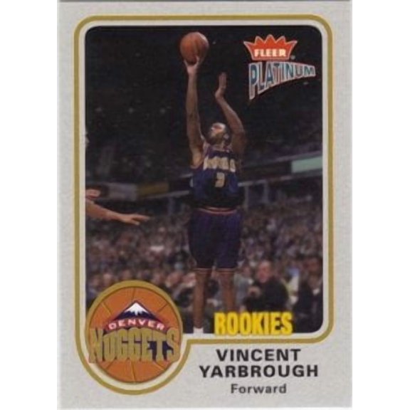 2002-03 Fleer Platinum #167 Vincent Yarbrough RC NBA Basketball Trading Card