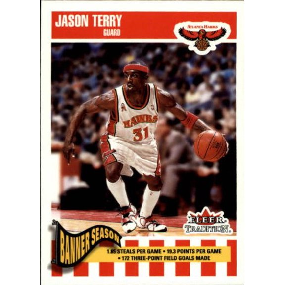 2002-03 Fleer Tradition #251 Jason Terry NBA Basketball Trading Card