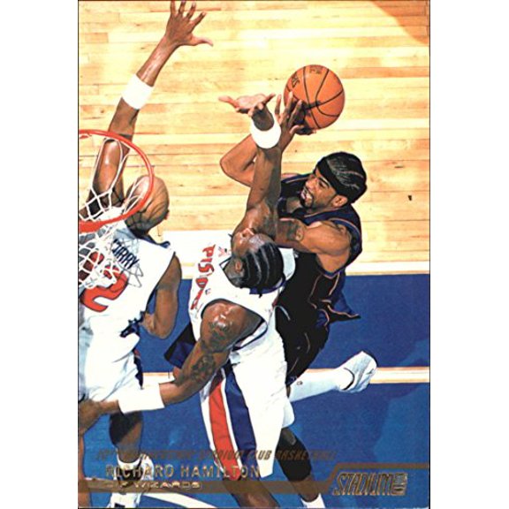 2002-03 Stadium Club 10th Anniversary Parallel #32 Richard Hamilton NBA Basketball Trading Card