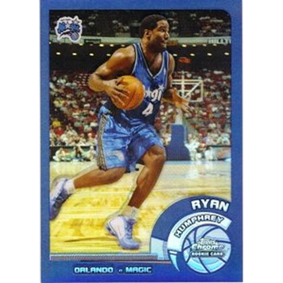 2002-03 Topps Chrome Refractors #142 Ryan Humphrey NBA Basketball Trading Card