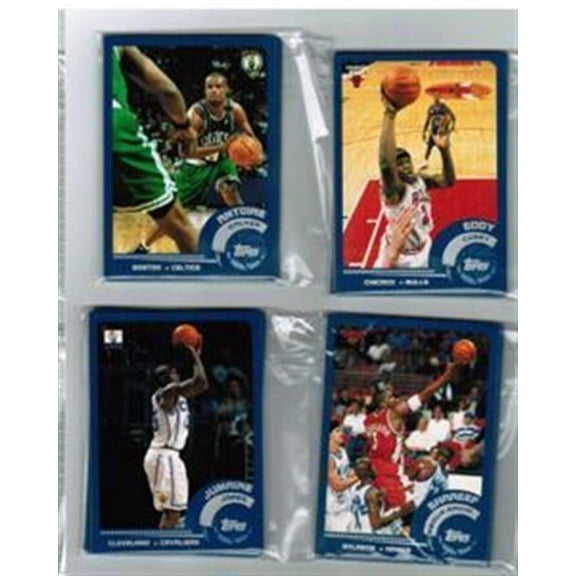 2002-03 Topps Philadelphia 76ers Team Set Allen Iverson 8 Cards NrMt-Mint