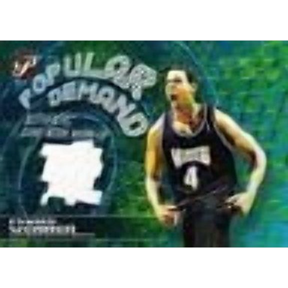 2002-03 Topps Pristine Popular Demand #PDCW Chris Webber Jersey NBA Basketball Trading Card