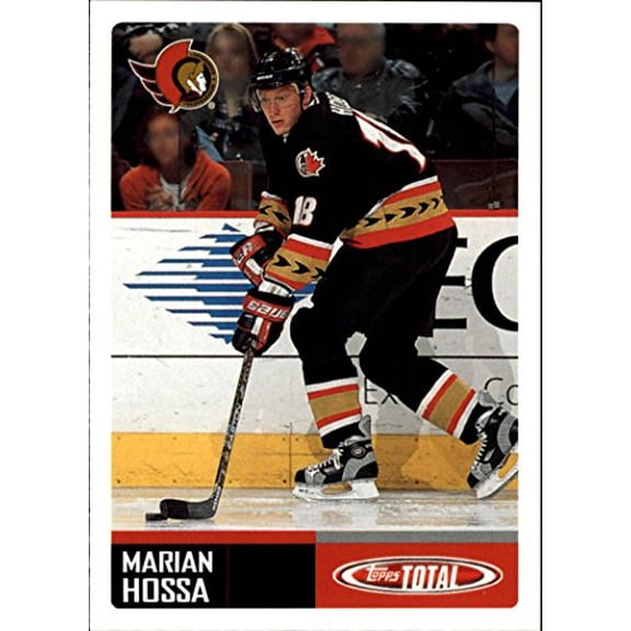 2002-03 Topps Total #10 Marian Hossa NHL Hockey Trading Card