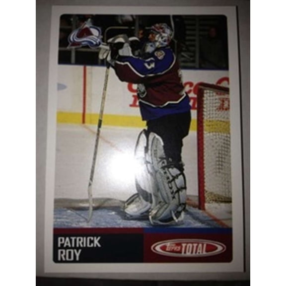 2002-03 Topps Total Colorado Avalanche Team Set Patrick Roy insert checklist 18 cards