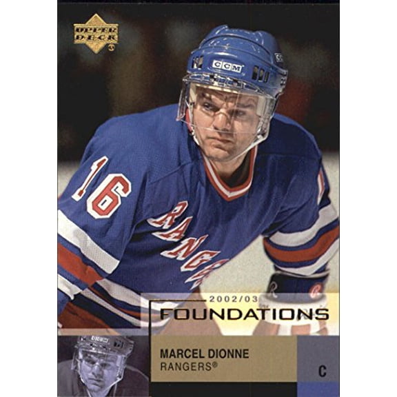 2002-03 UD Foundations #66 Marcel Dionne NHL Hockey Trading Card