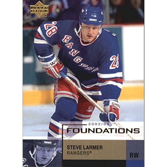 2002-03 UD Foundations #69 Steve Larmer NHL Hockey Trading Card