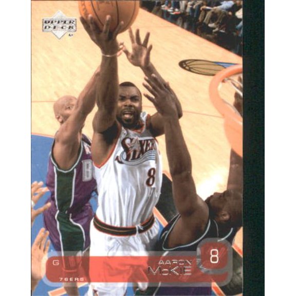 2002-03 Upper Deck #125 Aaron McKie NBA Basketball Trading Card