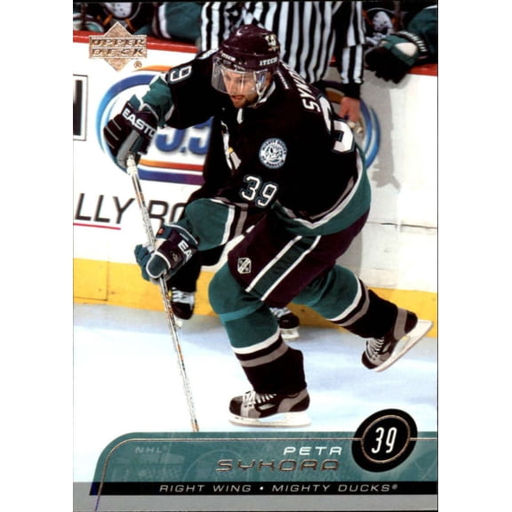 2002-03 Upper Deck Anaheim Ducks Team Set 10 Cards Sykora