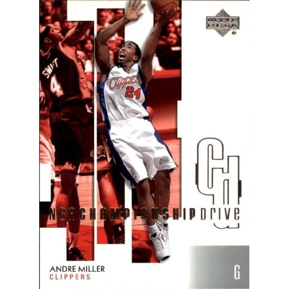 2002-03 Upper Deck Championship Drive #36 Andre Miller NBA Basketball Trading Card