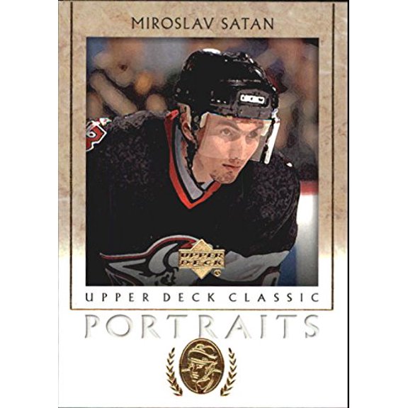 2002-03 Upper Deck Classic Portraits #10 Miroslav Satan NHL Hockey Trading Card