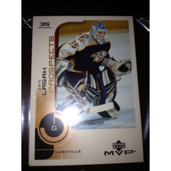 2002-03 Upper Deck MVP Nashville Predators Team Set 7 Cards