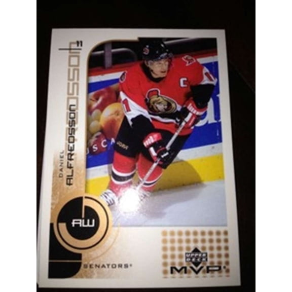 2002-03 Upper Deck MVP Ottawa Senators Team Set 9 Cards Zdeno Chara