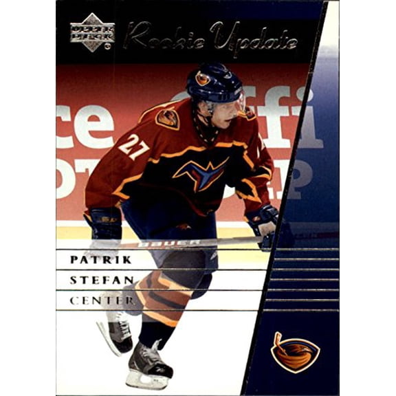 2002-03 Upper Deck Rookie Update #7 Patrik Stefan NHL Hockey Trading Card