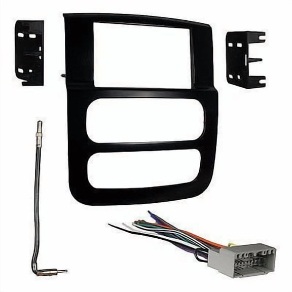 2002-05 Dodge Ram Dash Kit + Non-Amp Interface + Antenna Adapter