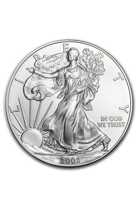 2002 1 oz American Silver Eagle BU