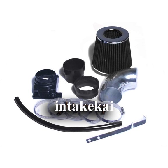 2002 2003 2004 2005 2006 2007 MITSUBISHI LANCER 2.0 2.0L L4 ENGINE AIR INTAKE KIT SYSTEMS (BLACK)