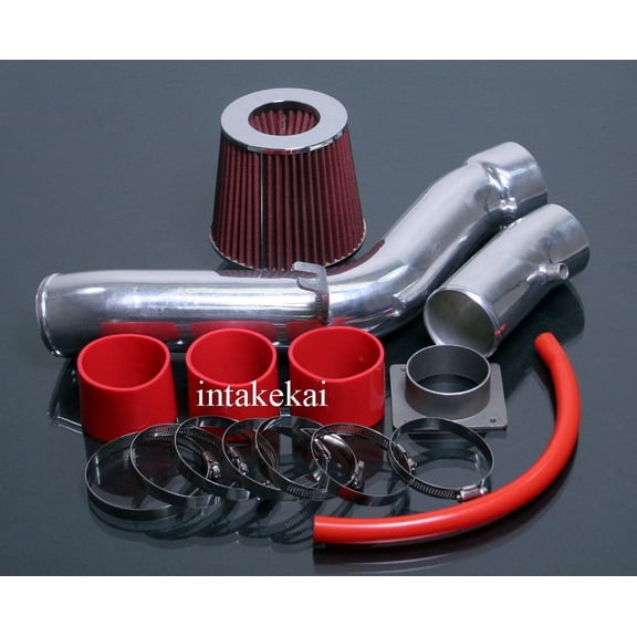 2002 2003 2004 2005 2006 Nissan Altima S SE SE-R SL 3.5 3.5L Cold Air Intake Kit Systems (RED)