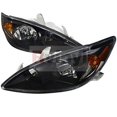 thumbnail image 1 of 2002 2003 2004 Toyota Camry Headlights - Black, 1 of 1