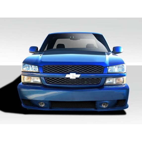 2002-2006 Chevrolet Avalanche (w / o cladding) 2003-2006 Silverado Duraflex Phantom Front Bumper Cover - 1 Piece