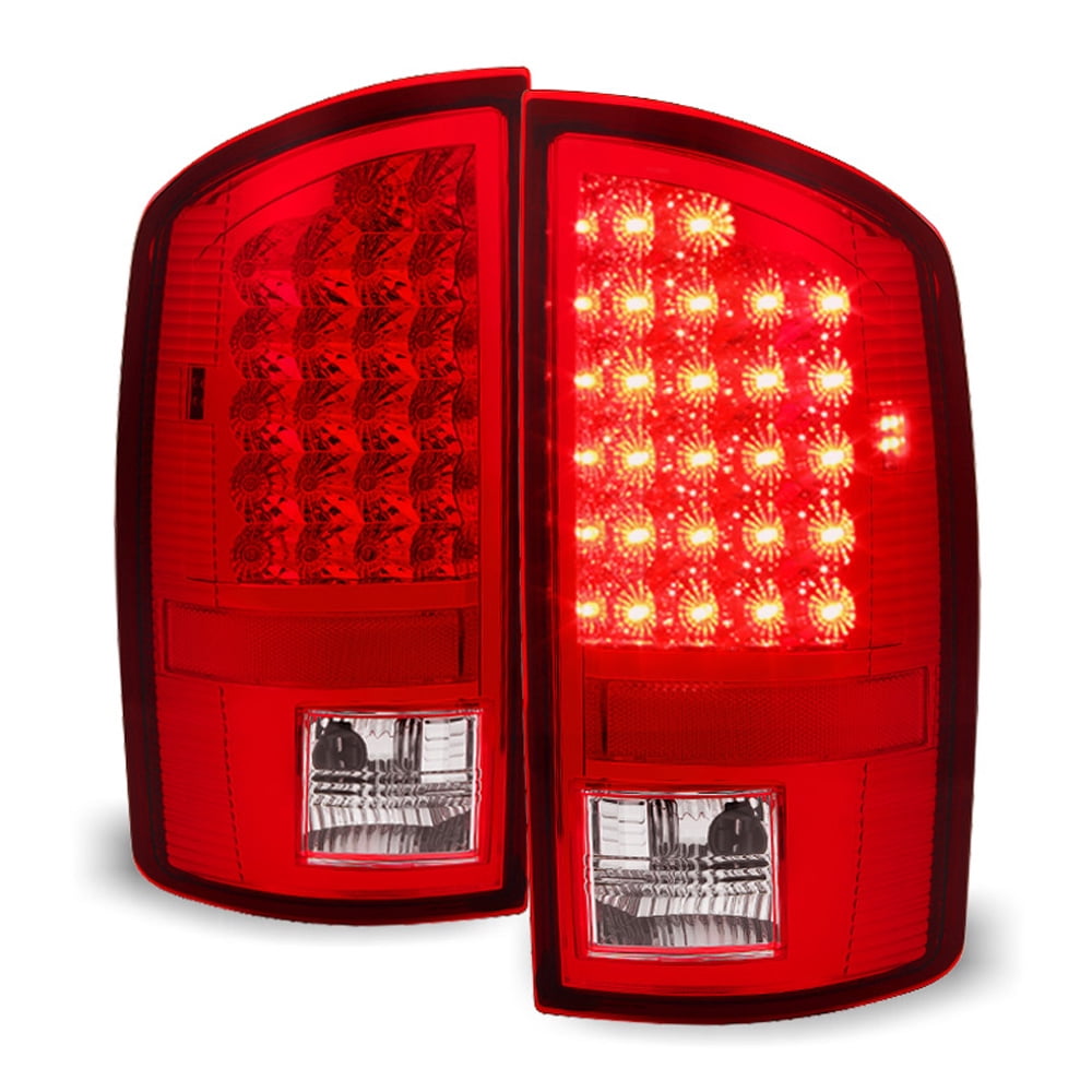 Eagle Eyes Red LED Tail Lights – Pair For Dodge Ram 1500/2500/3500 (1994–2001)
