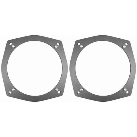 2002-2007 Mitsubishi Lancer Front or Rear 6 1/2" 6.5" Speaker Adapter Spacer Rings