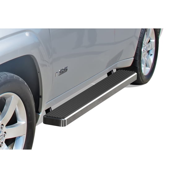 2002-2009 Chevy/GMC Trailblazer/Envoy Hairline Finish 6 Inch Door to Door Side Bar Side Step Running Board