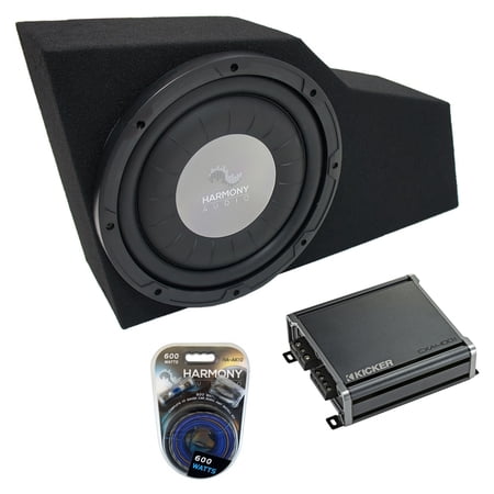 2002-2009 Chevy Trailblazer Harmony F124 Single 12" Custom Sub Box & CXA4001 Amp