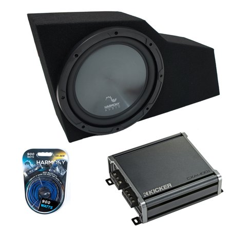 2002-2009 Chevy Trailblazer Harmony R124 Single 12" Custom Sub Box & CXA4001 Amp
