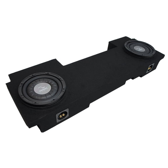 2002-2013 Chevy Avalanche Underseat Harmony F124 Dual 12" Sub Box Enclosure New